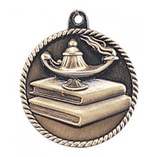 HR740  Medal -Lamp of Knowledge